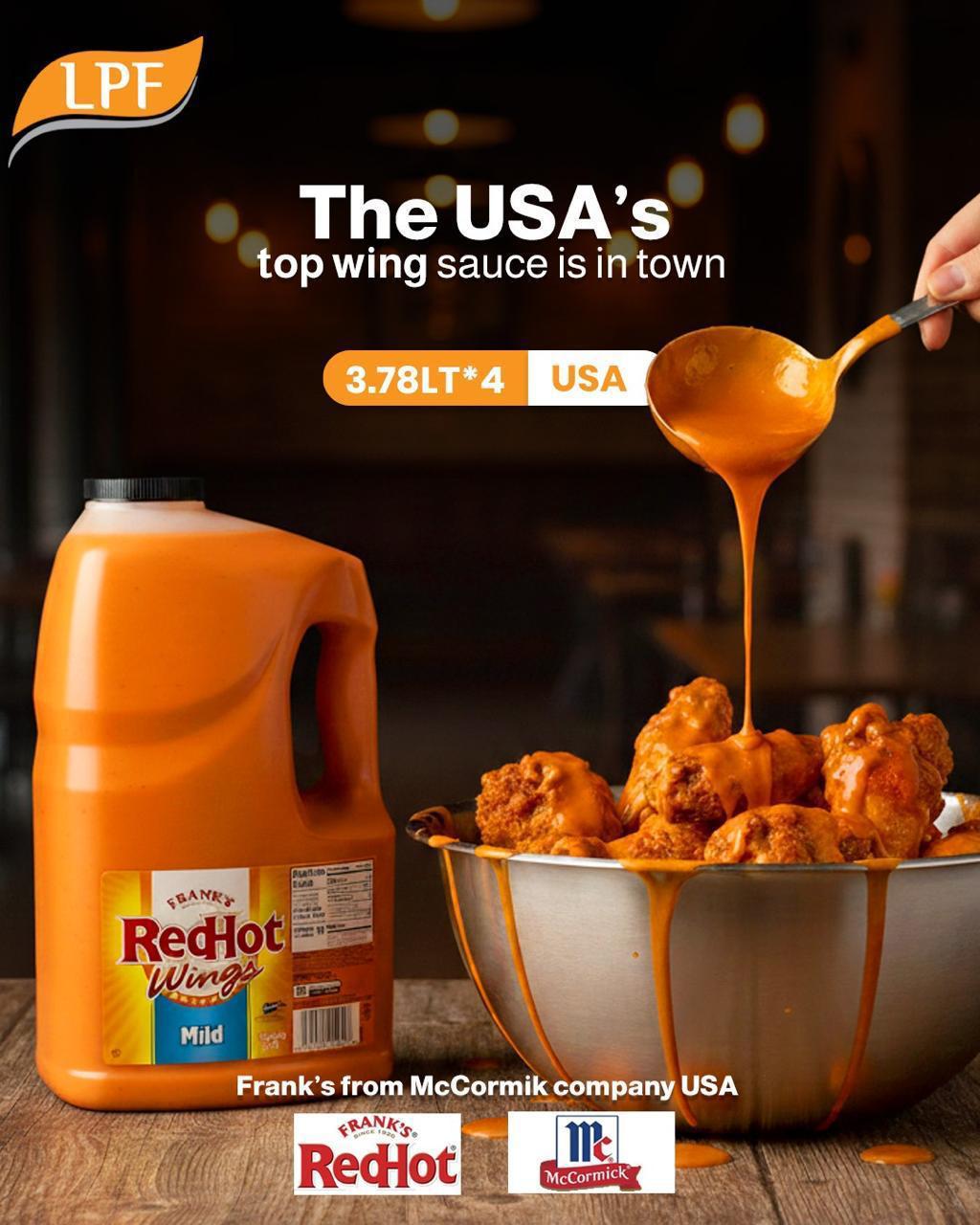 Mild Wings Sauce (Frank's)