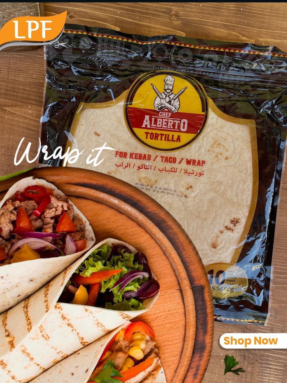Chef Alberto Flour Tortilla 6" (250g)