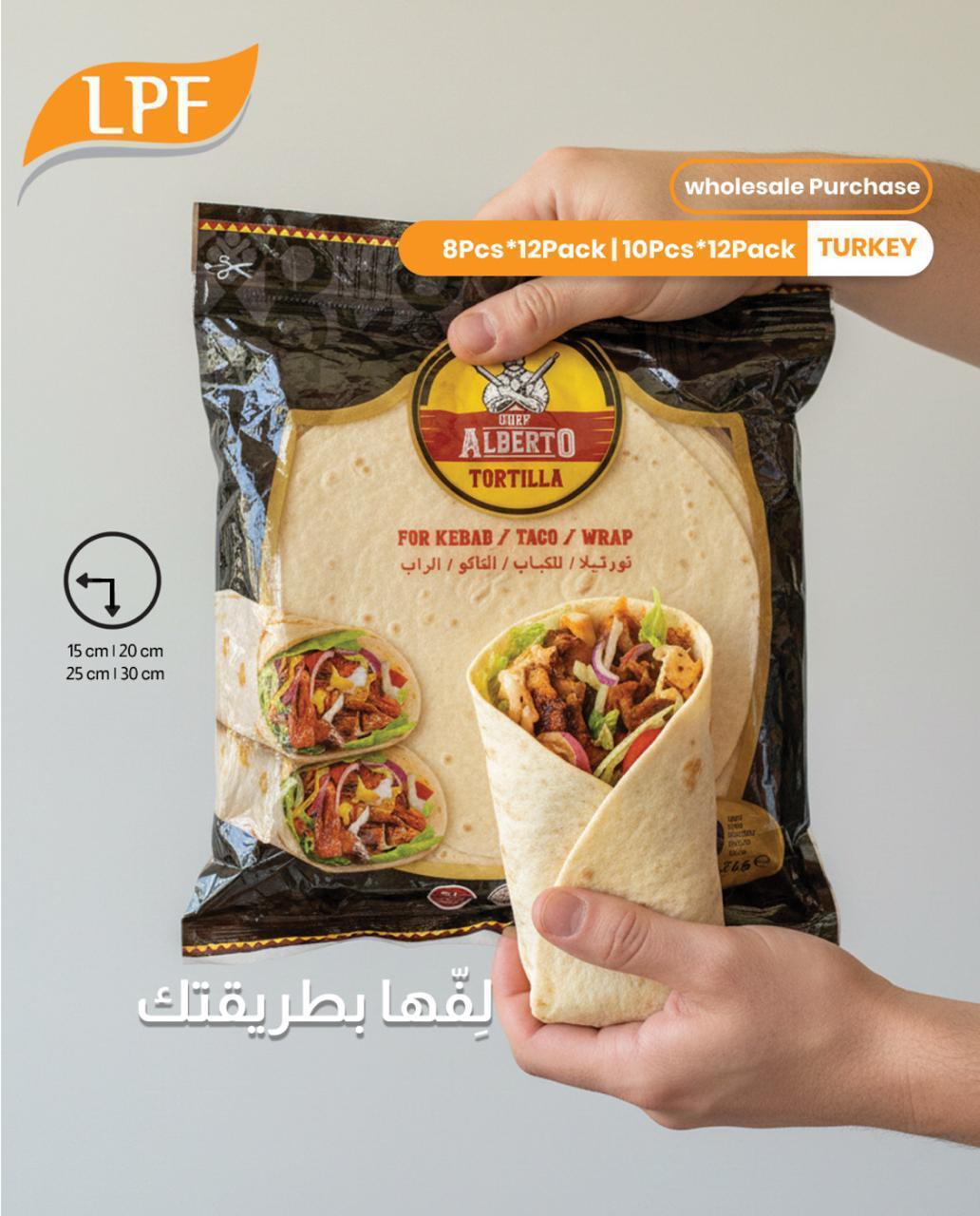 Chef Alberto Flour Tortilla 10" (650g)