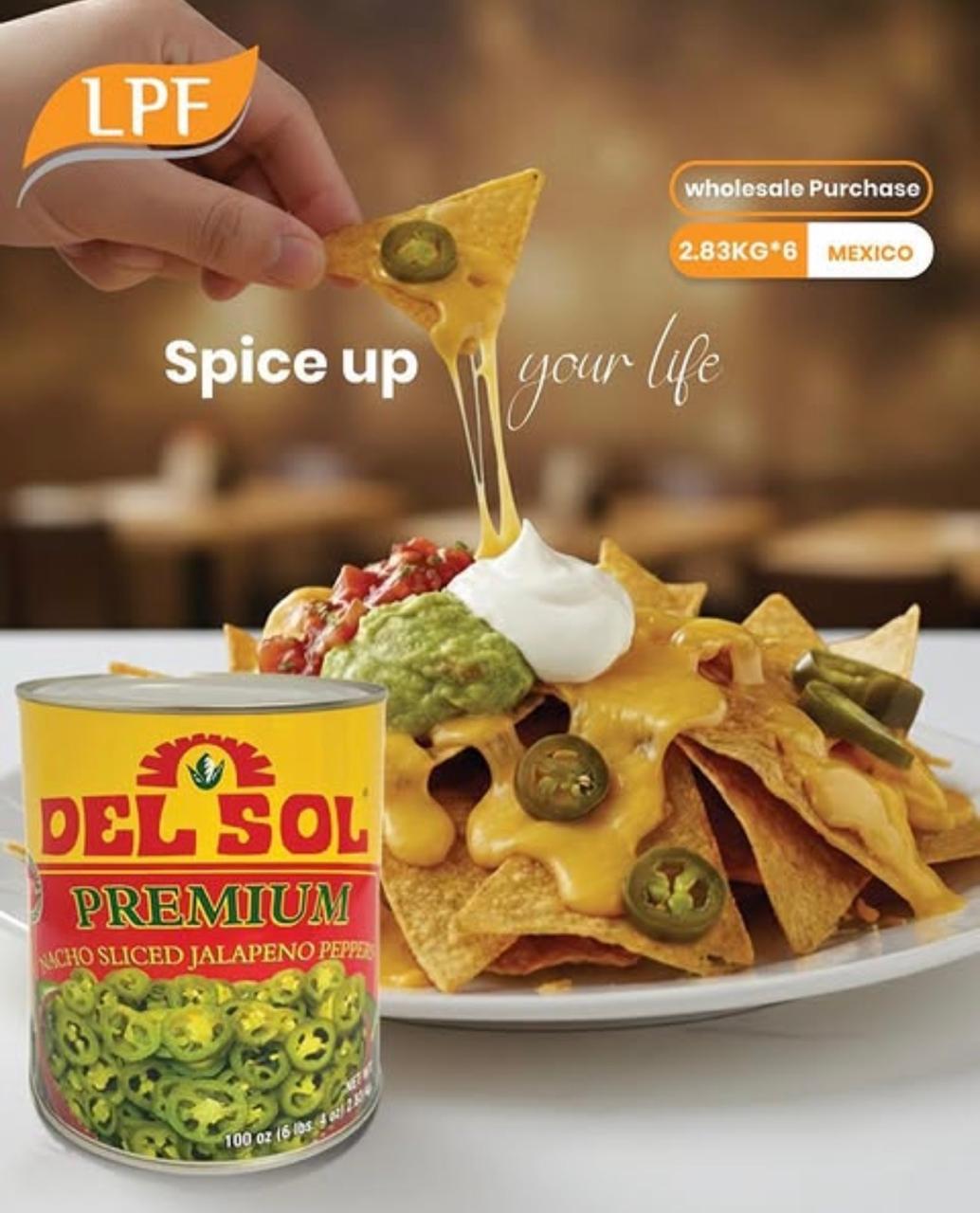 Premium Slice Jalapenos El Sol